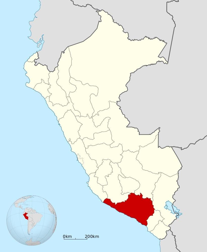 نقشه arequipa پرو