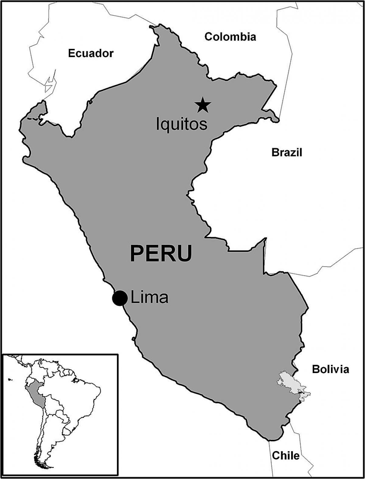 نقشه ایقویتس پرو
