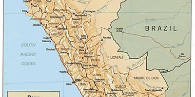 نقشه از پرو گشت و گذار 