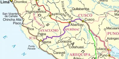نقشه cusco, پرو