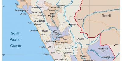 نقشه از نقشه دقیق از پرو